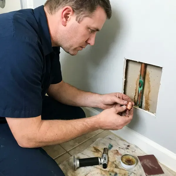 Copper Pipe Leak Repair service for Newark, NJ homeowners