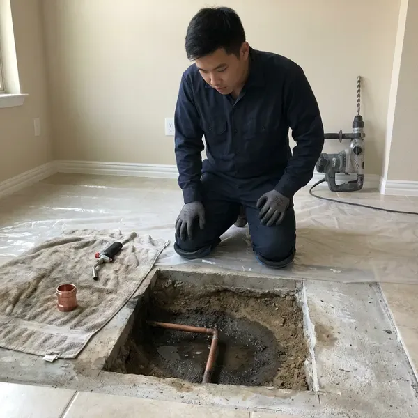 Local foundation leak repair by GLN Plumbing, Newark, NJ