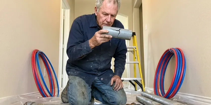 Professional plumbing replacement, Newark