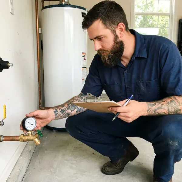GLN Plumbing technician providing plumbing maintenance in Newark, NJ