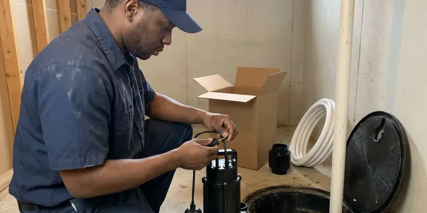 Sump Pump Installation in Newark