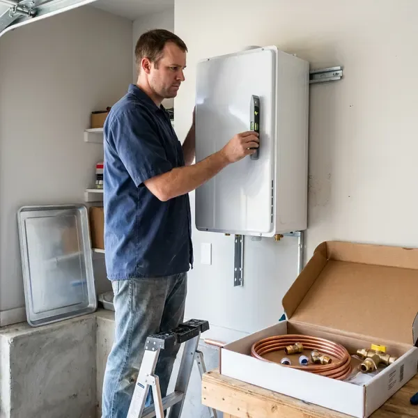 Professional tankless water heater replacement, Newark, NJ