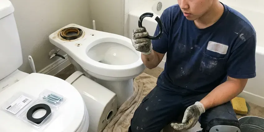Toilet Bowl Replacement in Newark