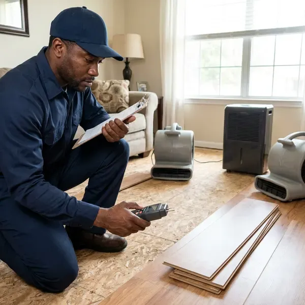 Local water damage restoration by GLN Plumbing, Newark, NJ