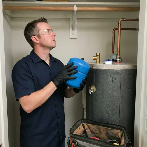 Water Heater Expansion Tank Installation in Newark, NJ