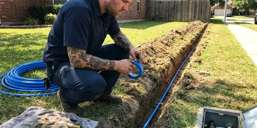 Water Line Replacement in Newark